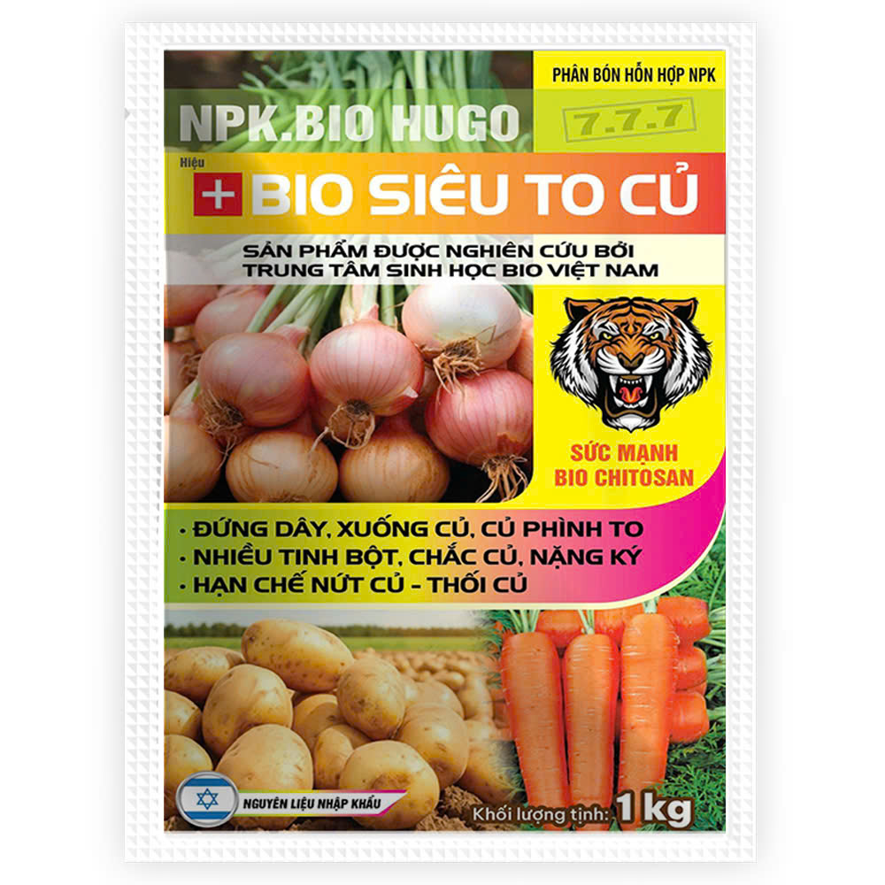 Bio Siêu To Củ – Phân Bón Hỗn Hợp NPK 7-7-7