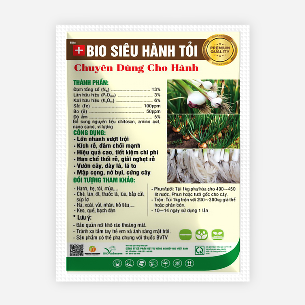 Bio Siêu Hành Tỏi – Phân Bón Hỗn Hợp