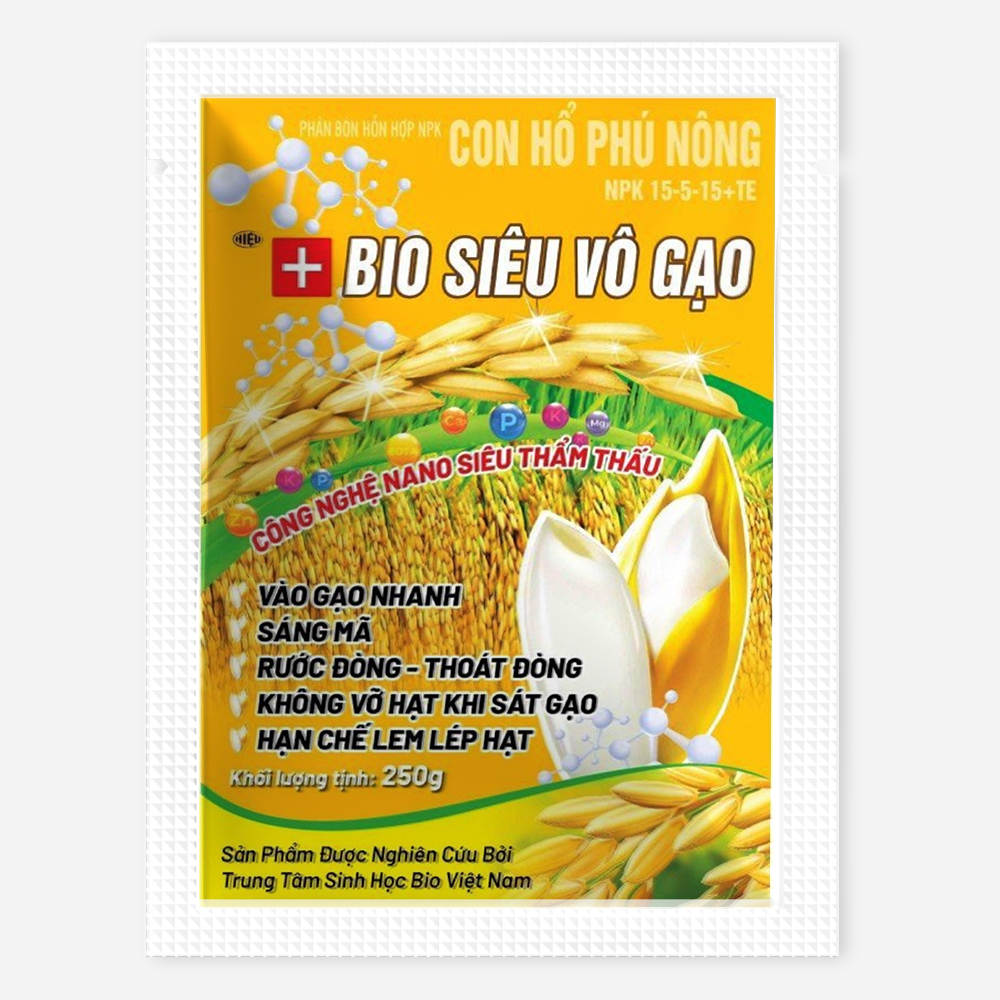 Bio Siêu Vô Gạo – Công Nghệ Nano Siêu Thẩm Thấu