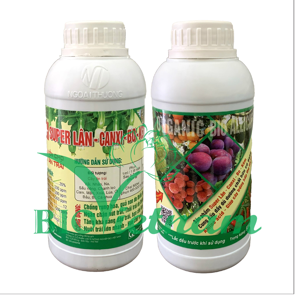 Super Lân Canxi Bo Kẽm – Organic Bio Allicin