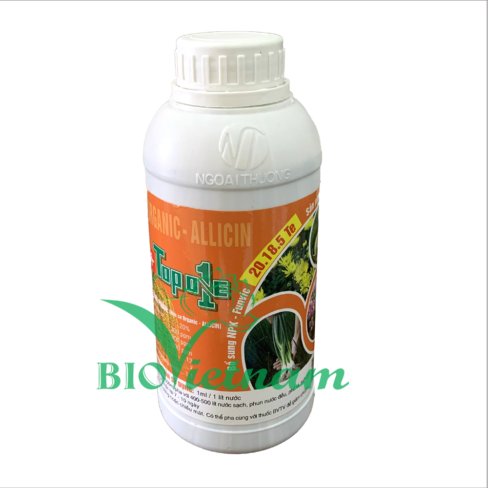 Top One Organic Allicin – Bổ Sung NPK – Funvic 20-18-5 TE