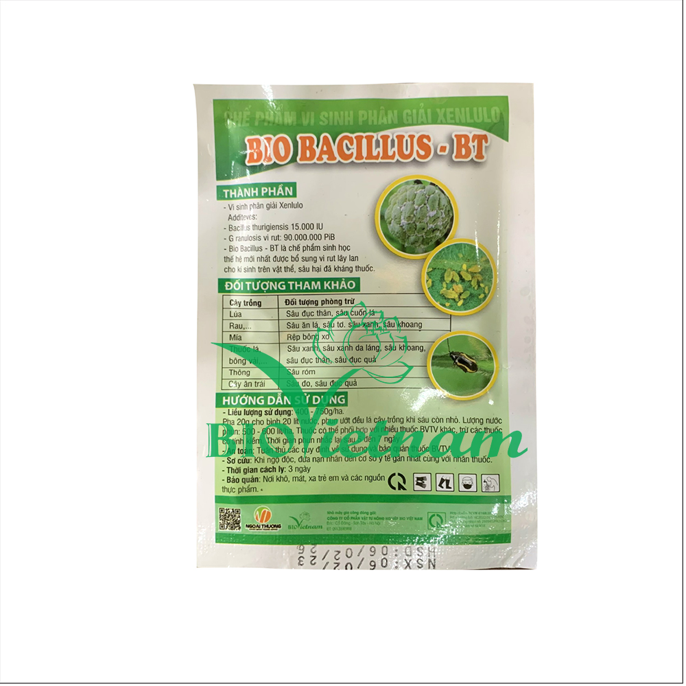 Trừ Sâu Sinh Học Bacillus – Chế Phẩm Mạnh Mẽ Cho Cây