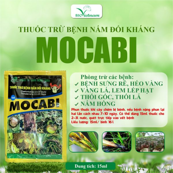 Mocabi Thuốc Trừ Bệnh Nấm Đối Kháng – Công Nghệ Nano