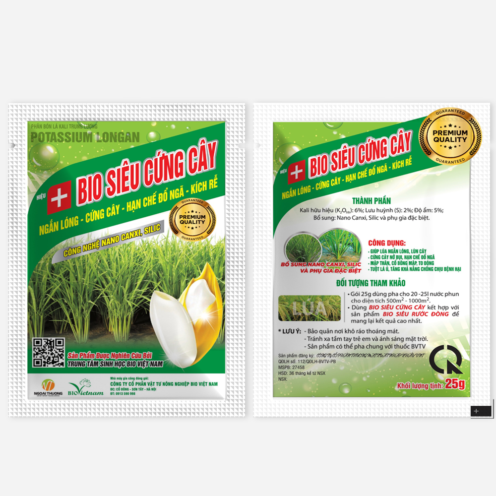 Bio Siêu Cứng Cây – Ngắn Lóng, Cứng Cây, Hạn Chế Đổ Ngã, Kích Rễ