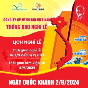 Thông Báo: Lịch Nghỉ Lễ Quốc Khánh 2/9