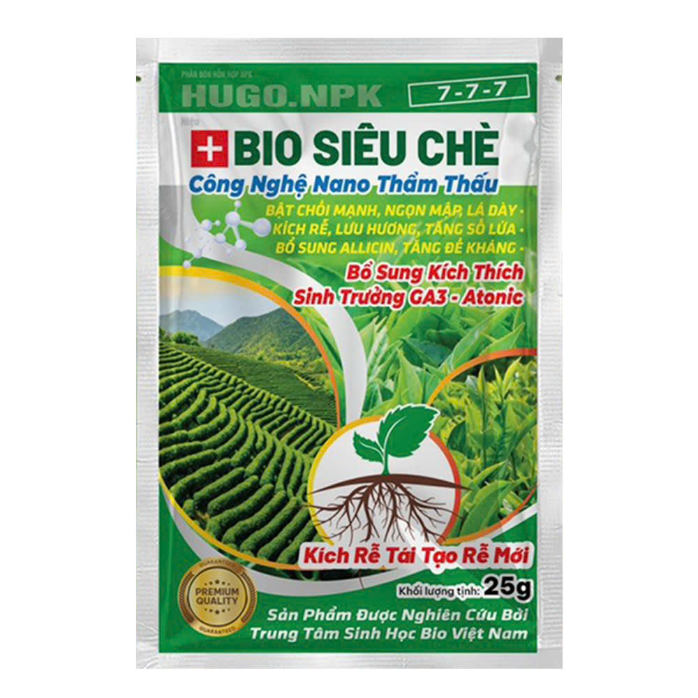 Bio Siêu Chè – Công Nghệ Nano Thẩm Thấu – Lá Xanh – Bật Chồi Mạnh