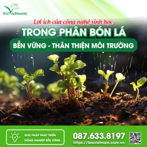 Lợi Ích Của Công Nghệ Sinh Học Trong Phân Bón Lá