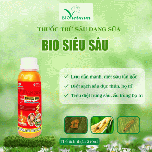 Thuốc Trừ Sâu Bio Siêu Sâu – Giải Pháp Bảo Vệ Cây Trồng